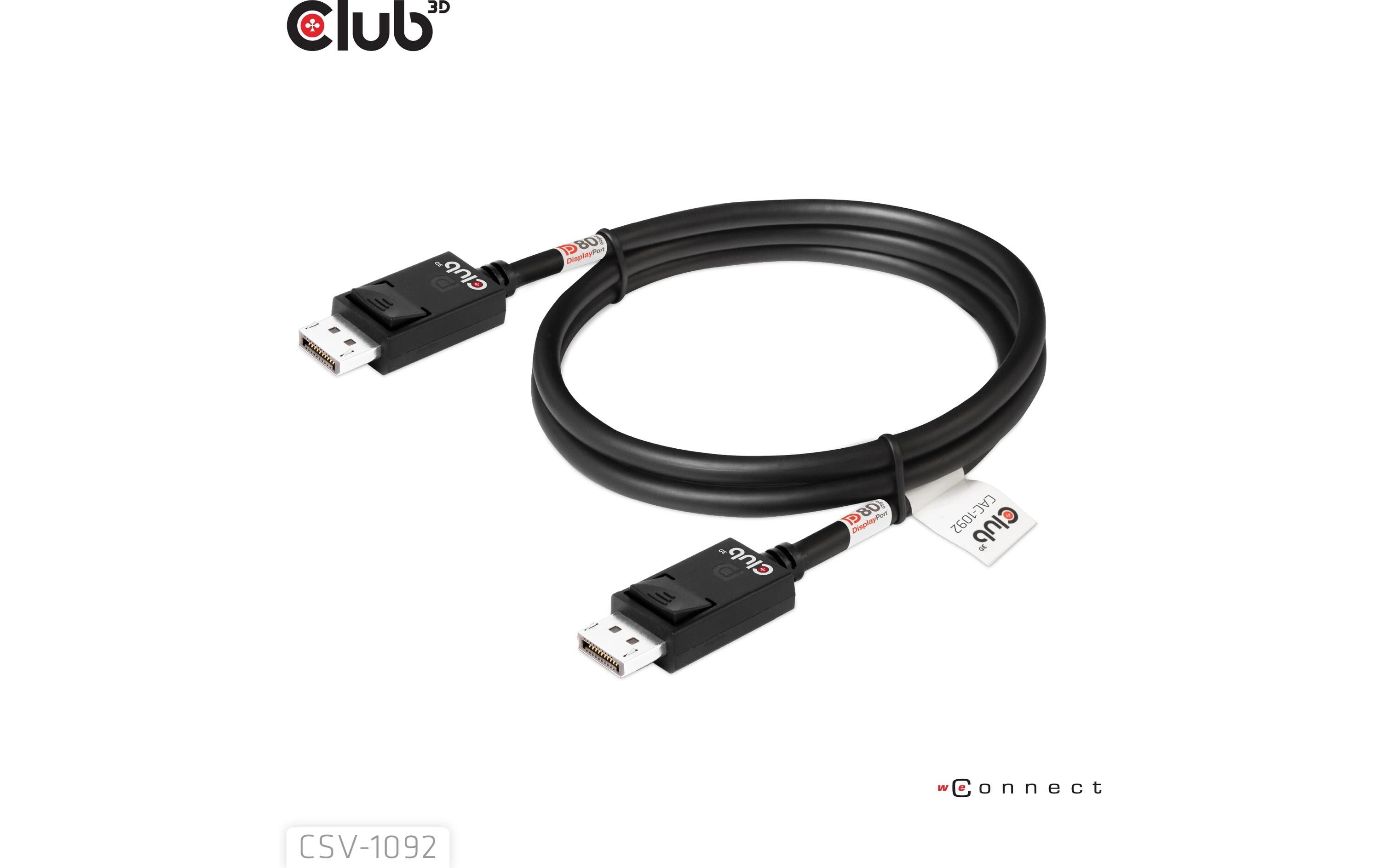 Kabel CAC-1092 DisplayPort - DisplayPort, 1.6 mBi-Direktionales DisplayPort-Kabel