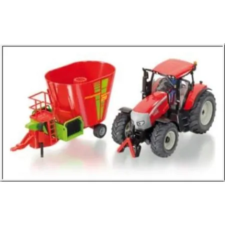 SIKU 8611 McCormick TTX 210 Traktor mit Futtermischwagen Verti-Mix 1250