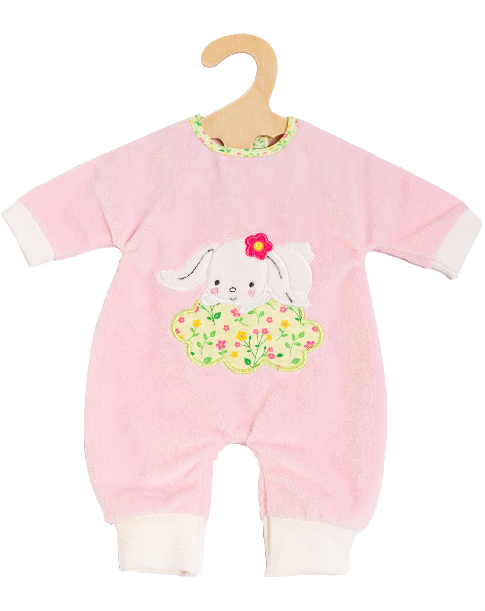 Puppen-Strampler BUNNY LOU (35-45cm) in rosa