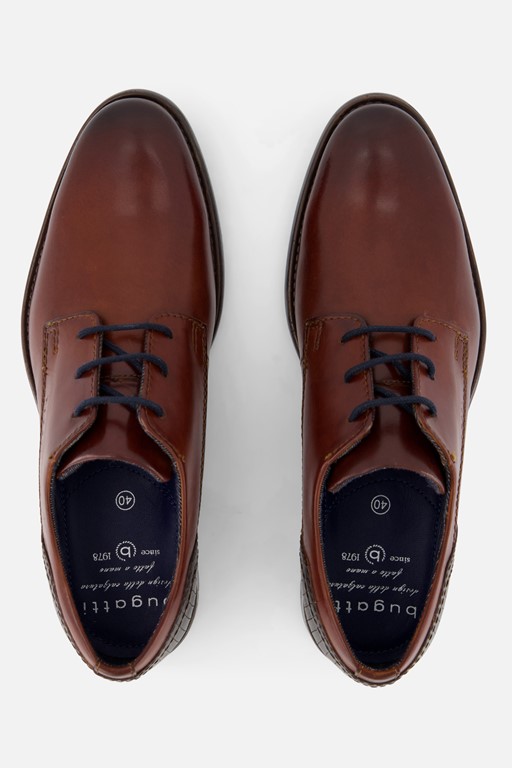 Bugatti Veterschoenen bruin Leer