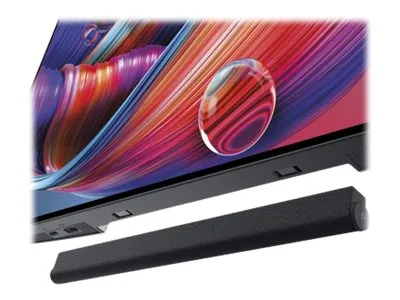 Dell Slim Conferencing Soundbar SB522A - Lydbar - til skærm - 4.5 Watt - for Dell P2225, P2422, P2425, P2723, P2725, P3223, P3424; UltraSharp U2424, U2723, U2724