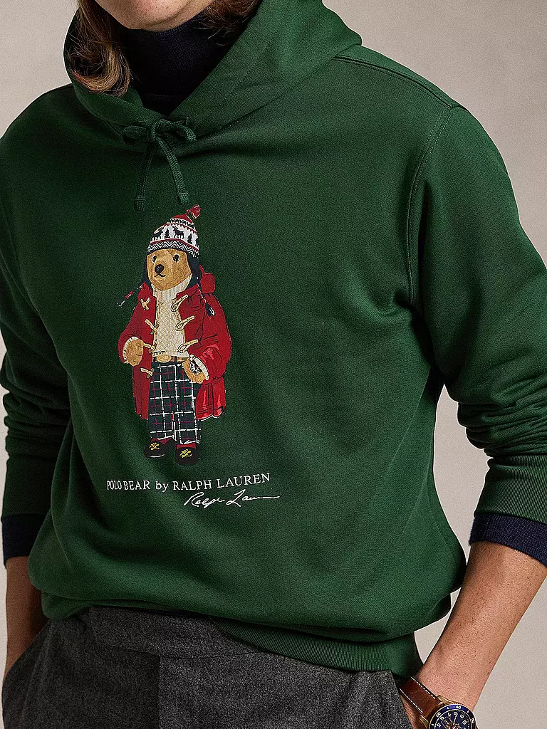 POLO RALPH LAUREN Kapuzensweater - Hoodie grün