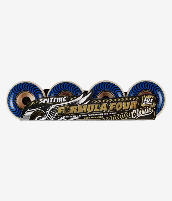 Spitfire Formula Four Classic Rollen (white) 56mm 101A 4er Pack