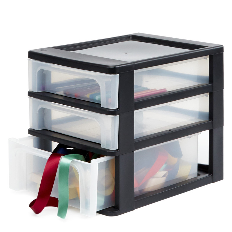 Iris ladesysteem met 3 lades - 2x4 en 1x7 liter