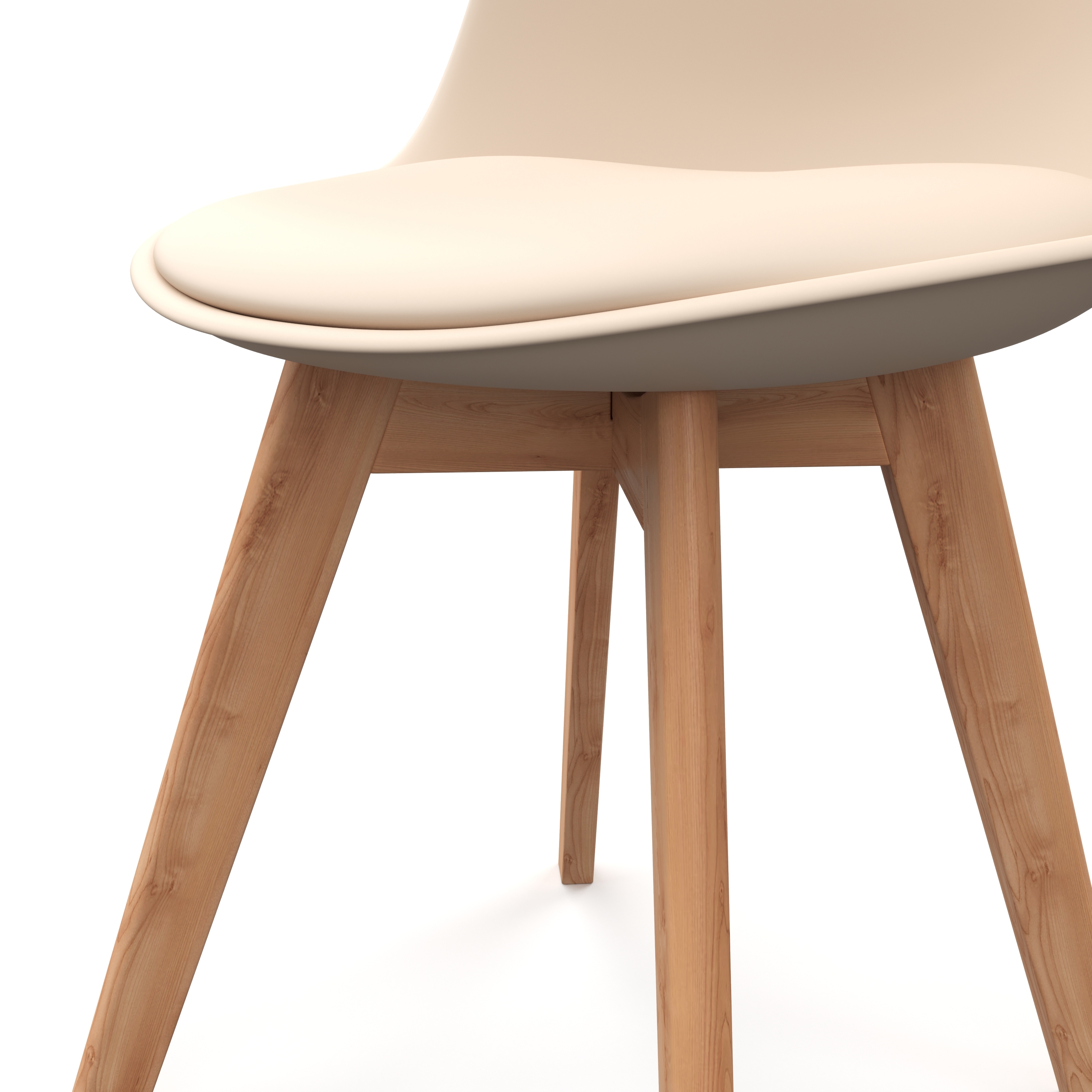 Esszimmerstuhl AMELIA 4er Set beige