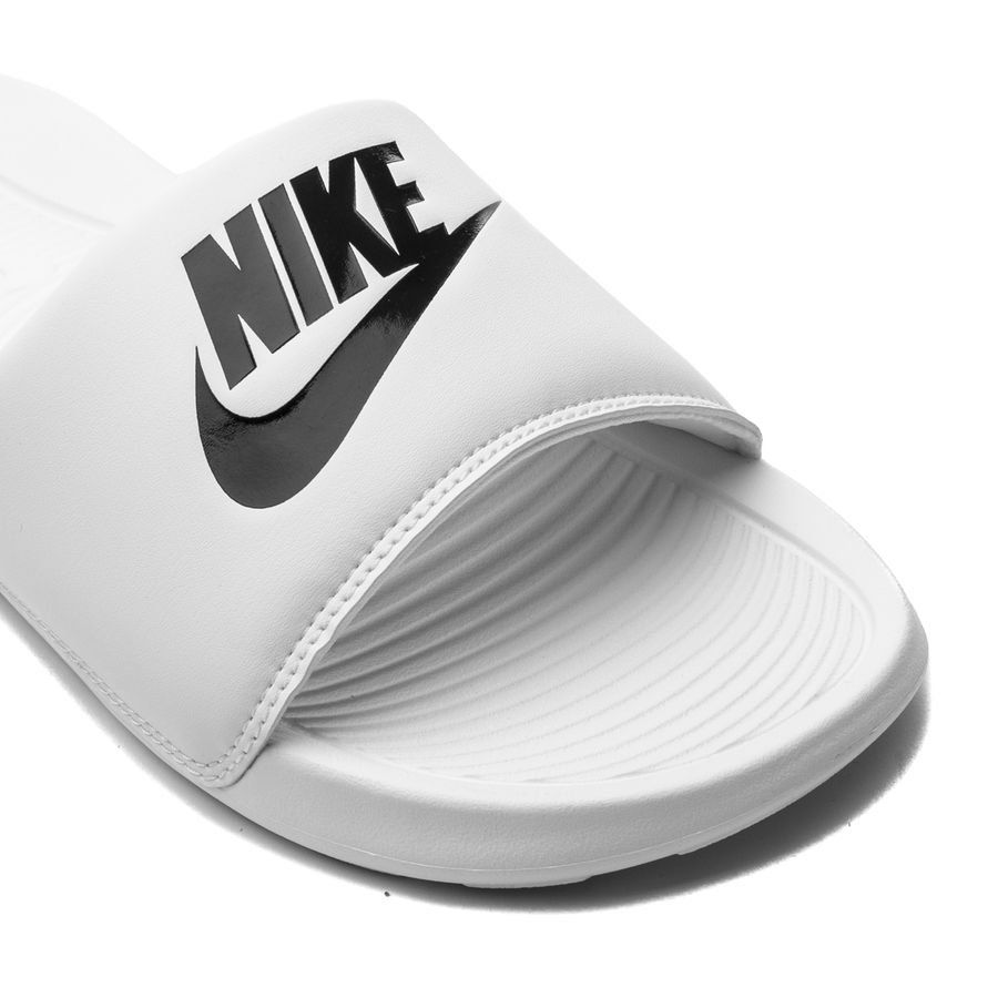 Nike Claquettes Victori One - Blanc/Noir