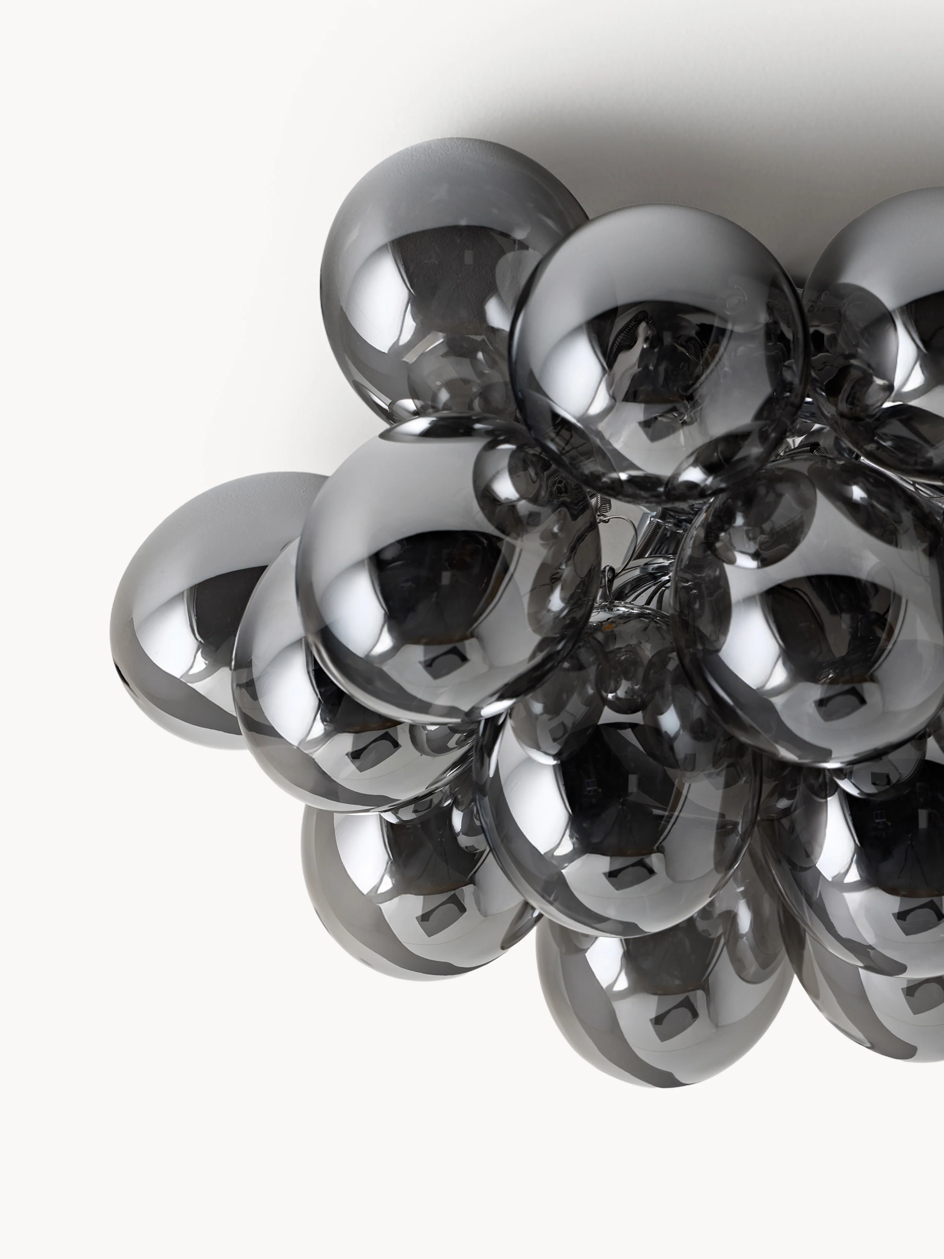 Mondgeblazen LED plafondlamp Gross