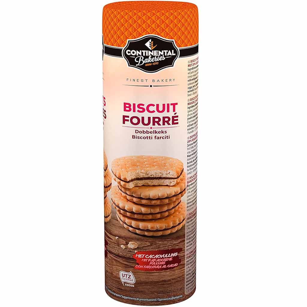 Continental Bakeries Doppelkeks Kakao 250g MHD:8.11.25