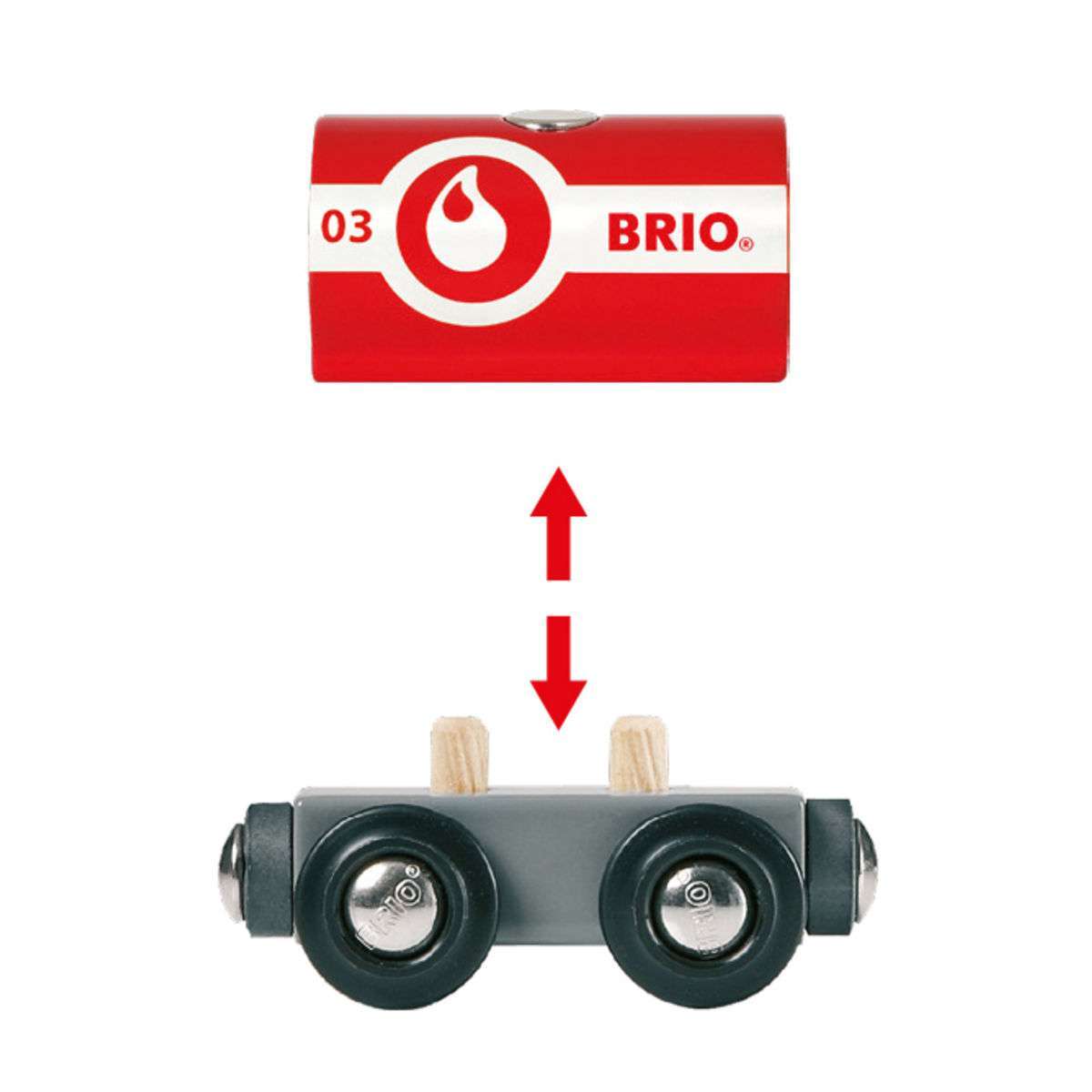 BRIO Spiel Feuerwehr-Löschzug