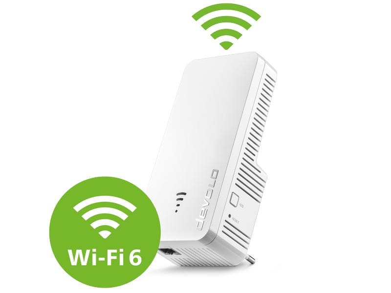 devolo WiFi 6 Repeater 3000 Der einfache WLAN-Booster mit Wi-Fi 6