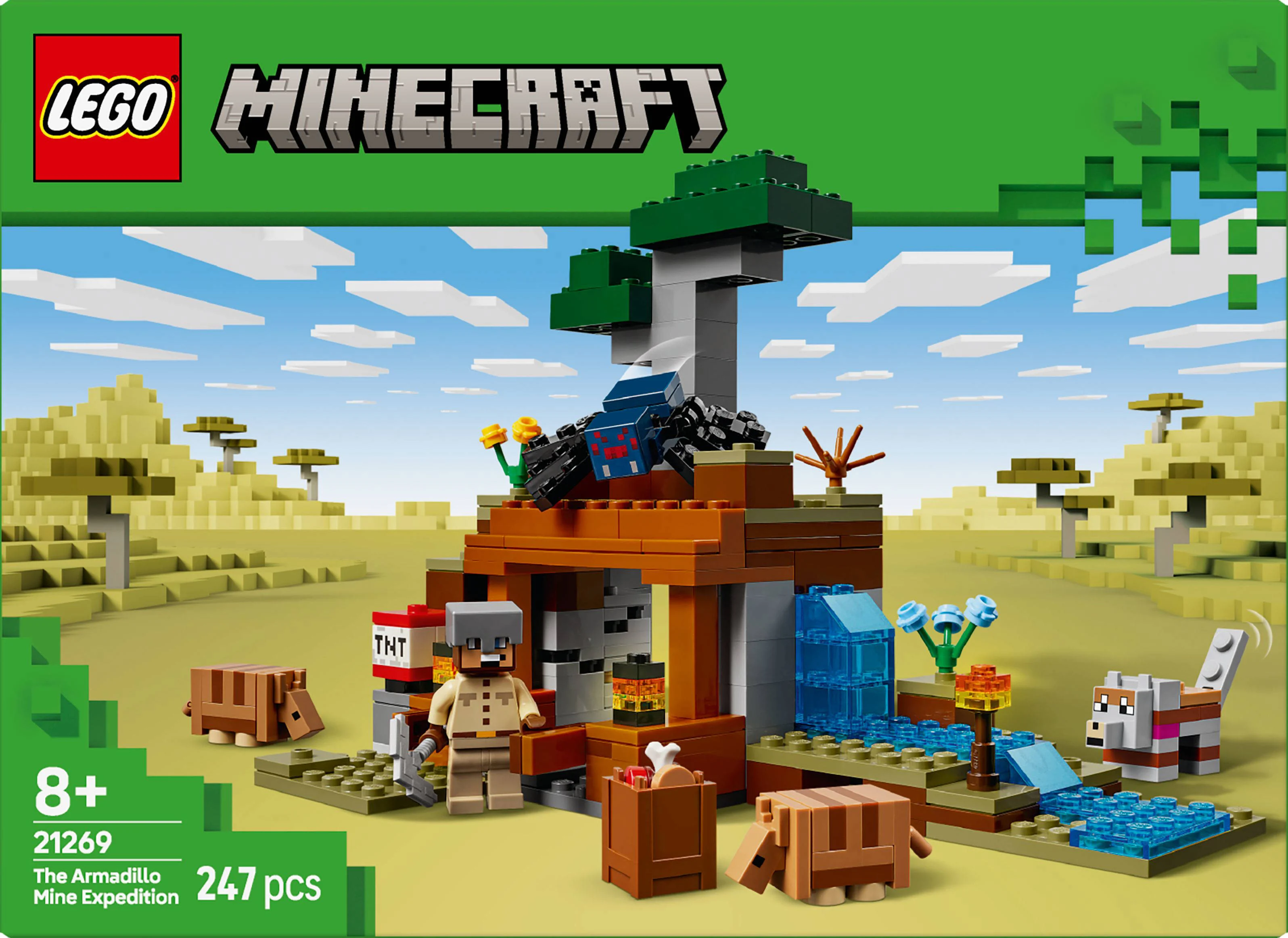 LEGO De gordeldieren bij de mijn 21269