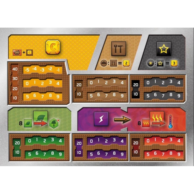 Terraforming mars - Player boards
