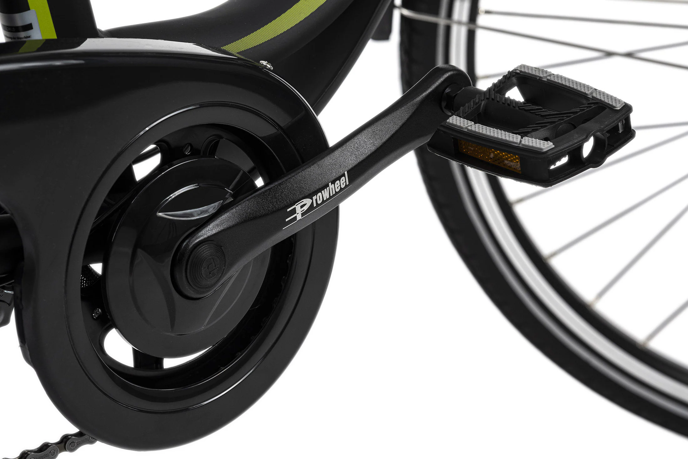 Adore Pedelec E-Bike Cityfahrrad 28'' Adore Versailles schwarz-grün