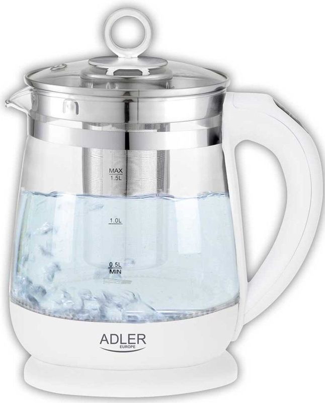 Adler AD 1299 - Waterkoker met temperatuur control - thee infuser - 1.5 liter