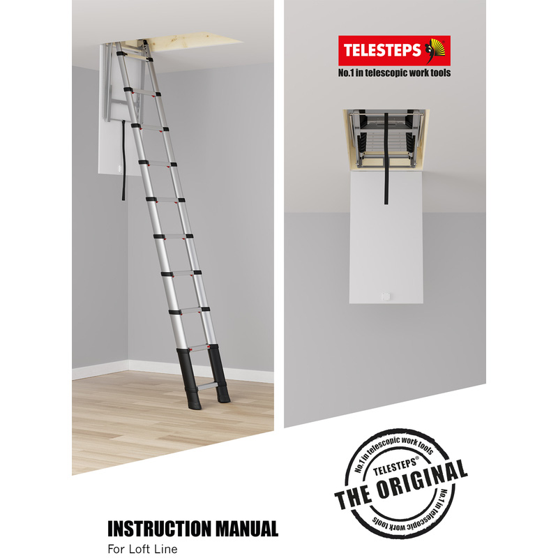Telesteps Loft Line zoldertrap 9 treden