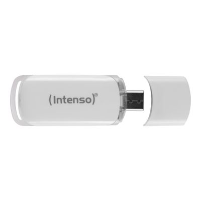 Intenso Flash Line - Clé USB 32 Go - USB-C 3.1 Gen 1 - blanc