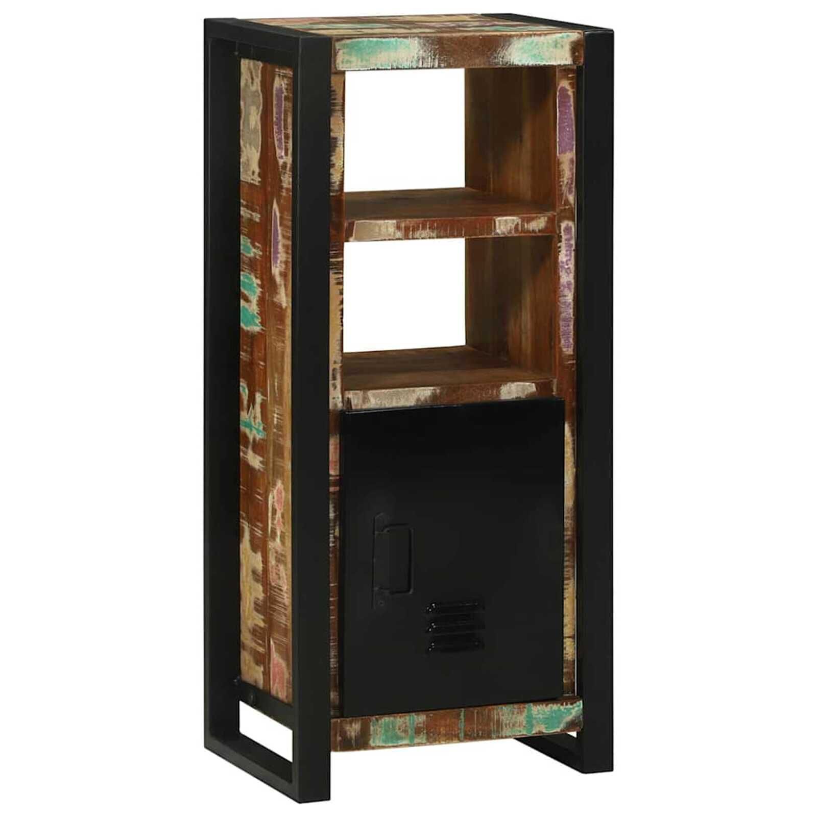 vidaXL Badkamerkast Bruin 40 x 30 x 90 cm Massief Gerecycled Hout