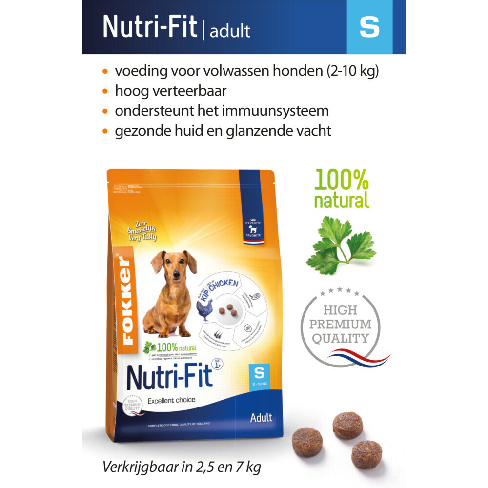 Fokker Hondenvoer Nutri-Fit S7 kg