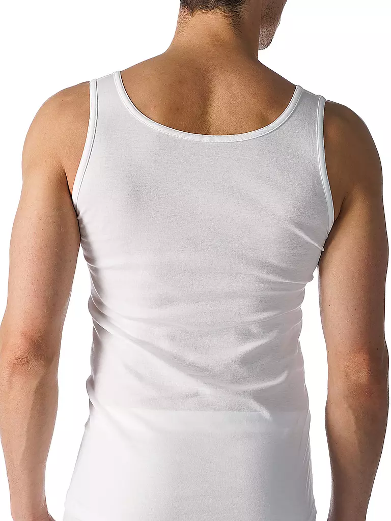MEY Athletic Shirt Casual Cotton Weiss weiss