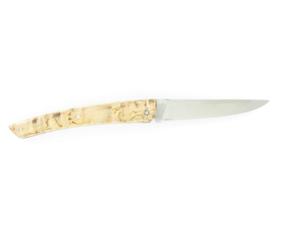 Le Thiers Coursolle 12 cm Bouleau Plein Manche Couteau de poche Le Thiers par Coursolle