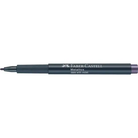 Faber-Castell Metallics Marker, Farbe date with violet