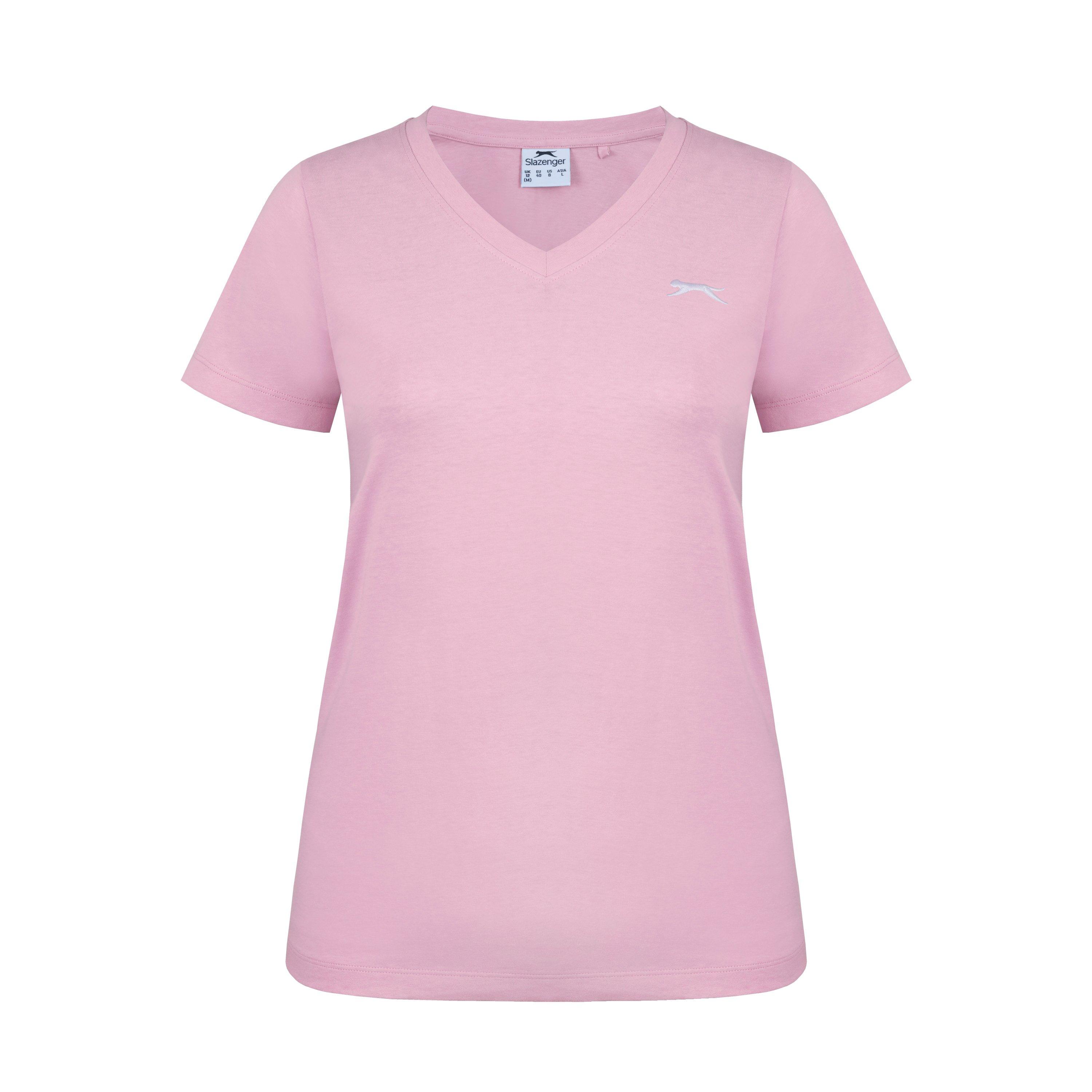 Slazenger Ladies V Neck Tee Shirt