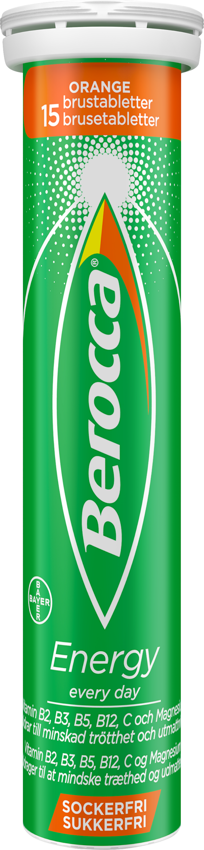 Berocca Energy appelsin 2x15 brusetabletter