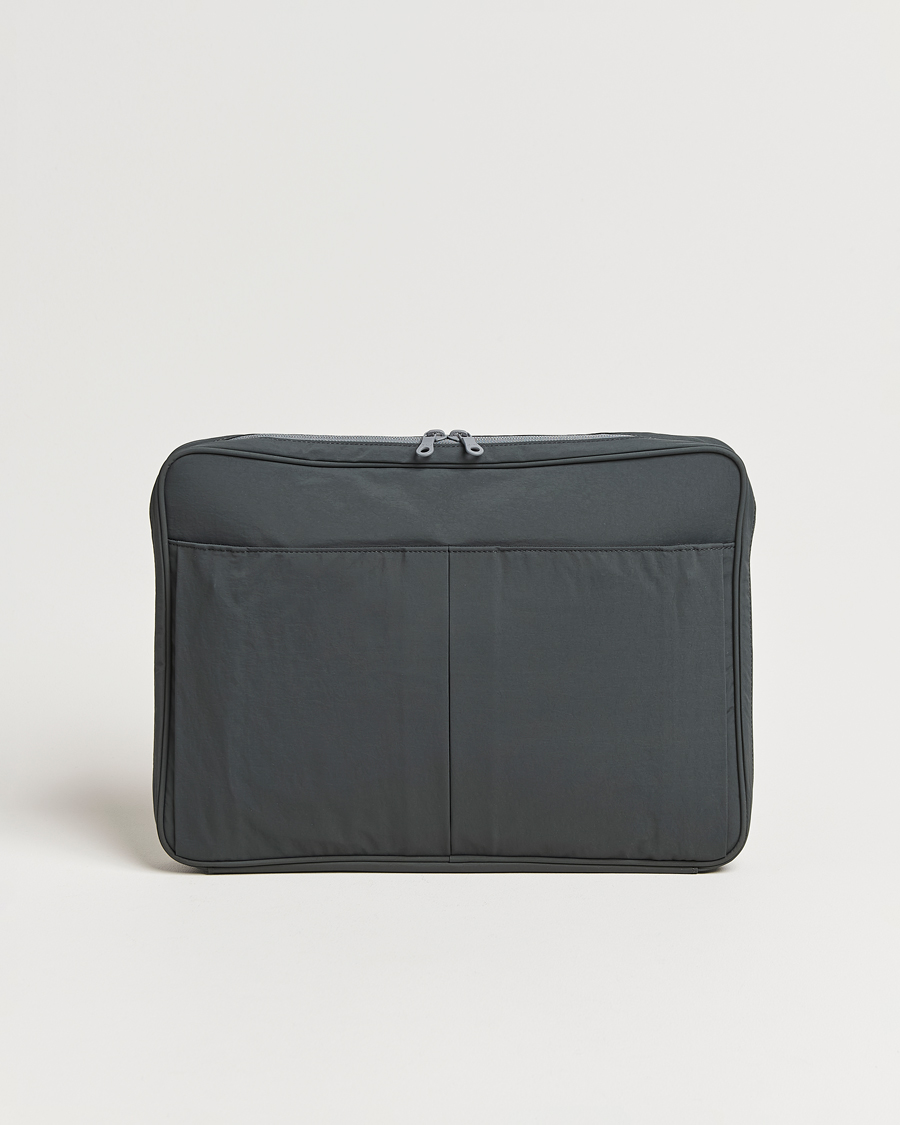 mazi untitled Nylon Laptop Pouch 16 Inch Grey