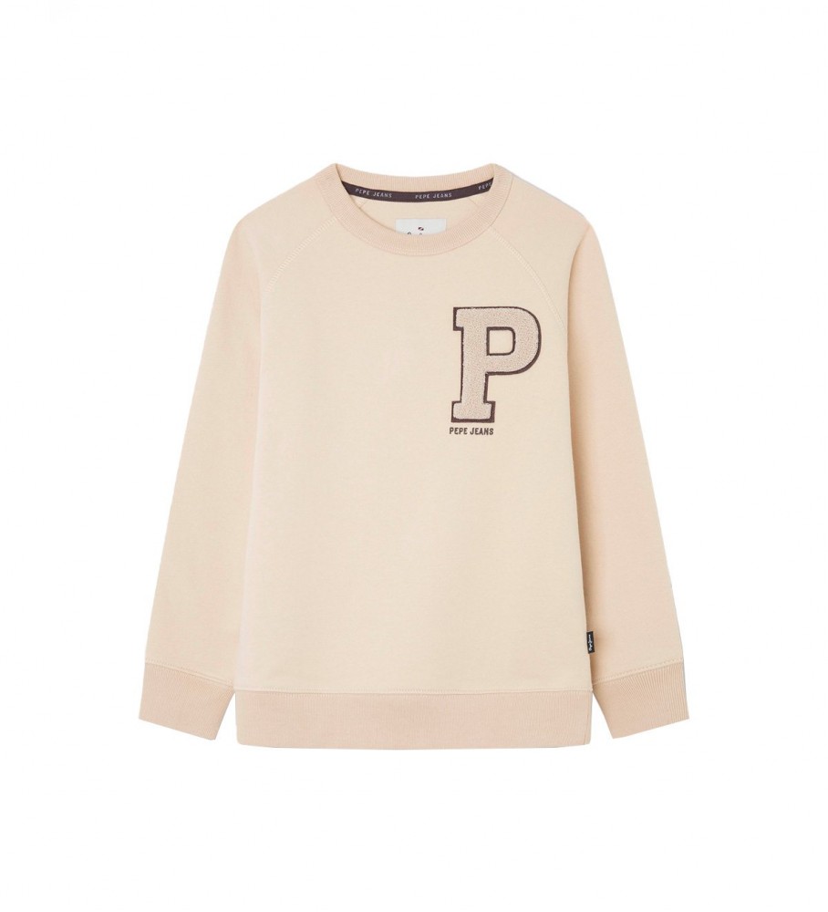Moletom Pepe Jeans Nils, branco-creme