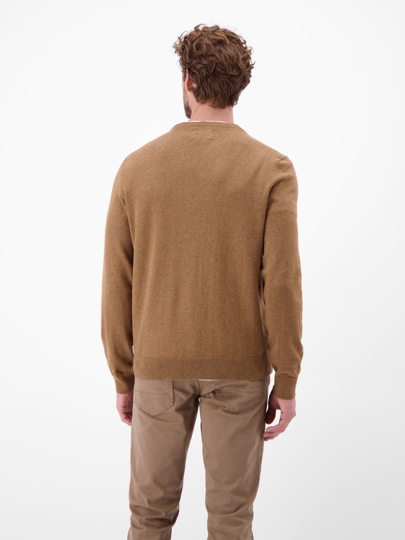 Herren Basic Strickpullover