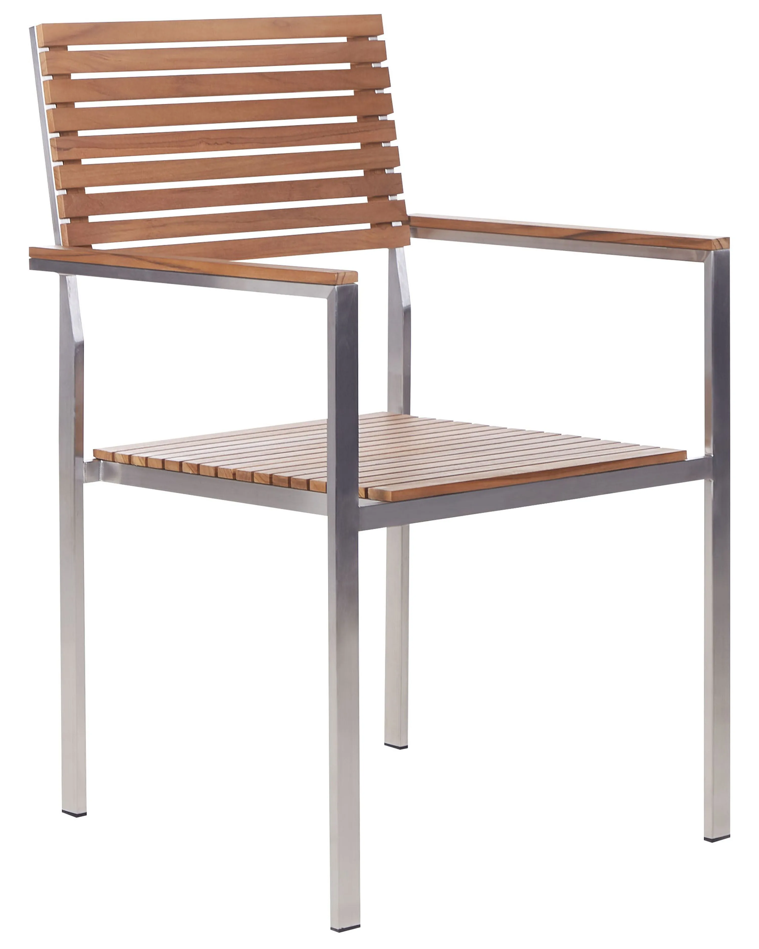 Set van 6 tuinstoelen VIAREGGIO Gecertificeerd teakhout Bruin