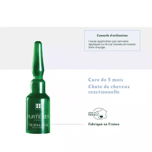 Triphasic Reactional Traitement Anti-Chute et Pousse - 12x5ml