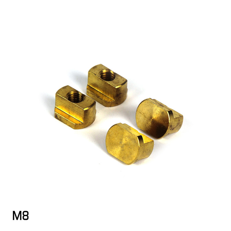 LOT DE 4 TRACK NUTS FOND SCELLE POUR PLANCHE GONFLABLE