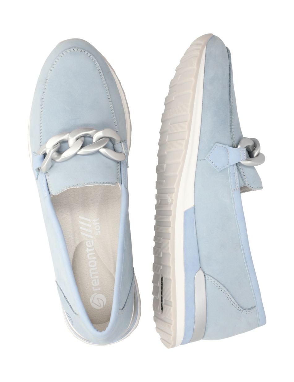 Veloursleder Slipper klassisch