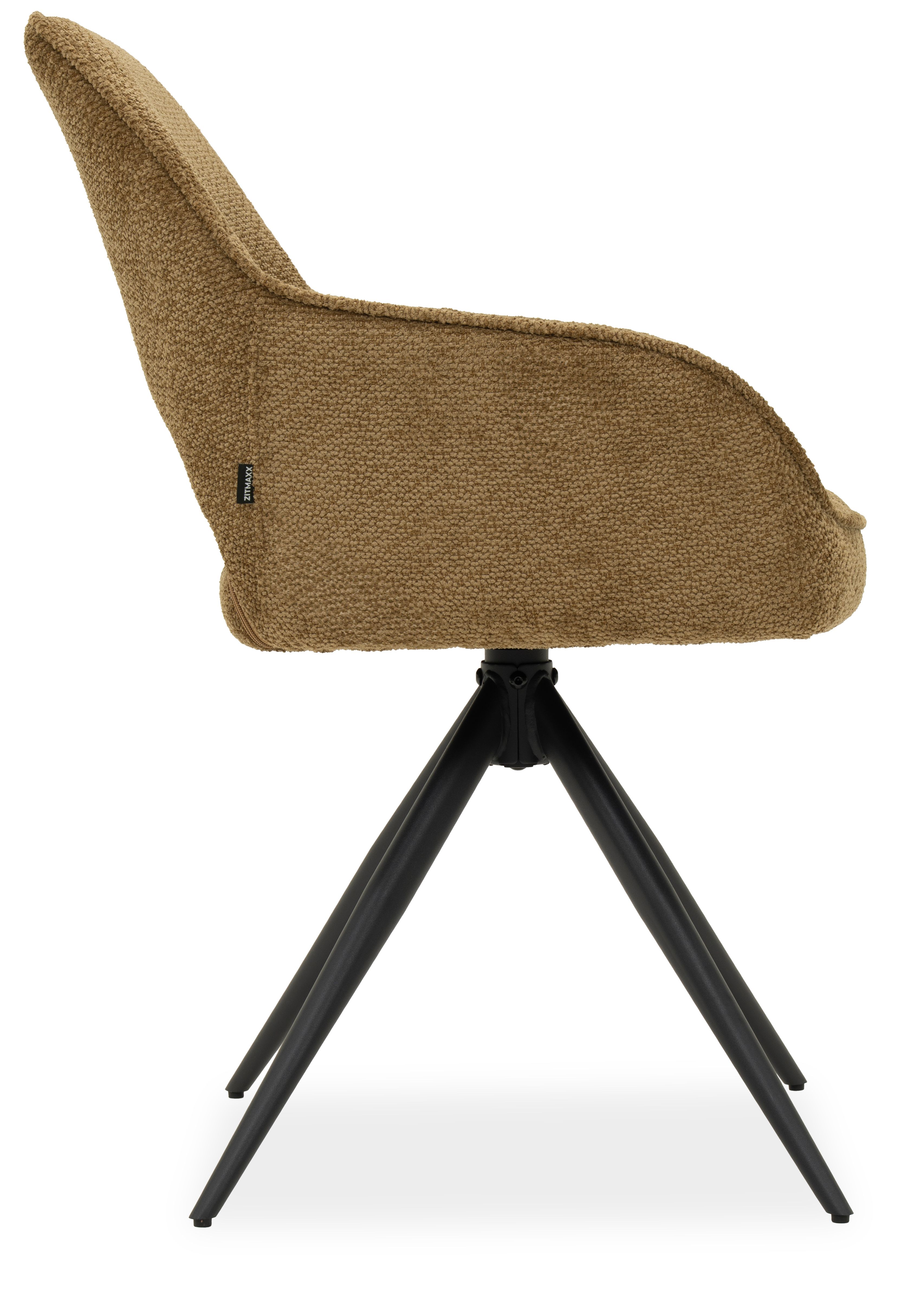 Eetkamerstoel Egon 41 Mustard Soren B60 x D59 x H91 cm