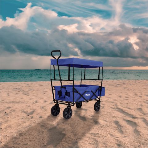 Bollerwagen mit Dach ECO