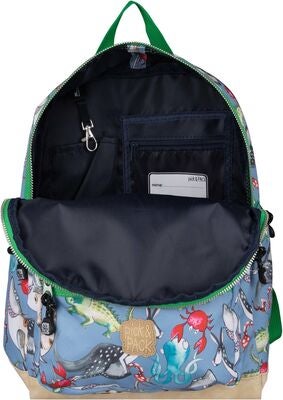 Pick & Pack Mix Animal Ryggsekk 10L, Cloud Grey