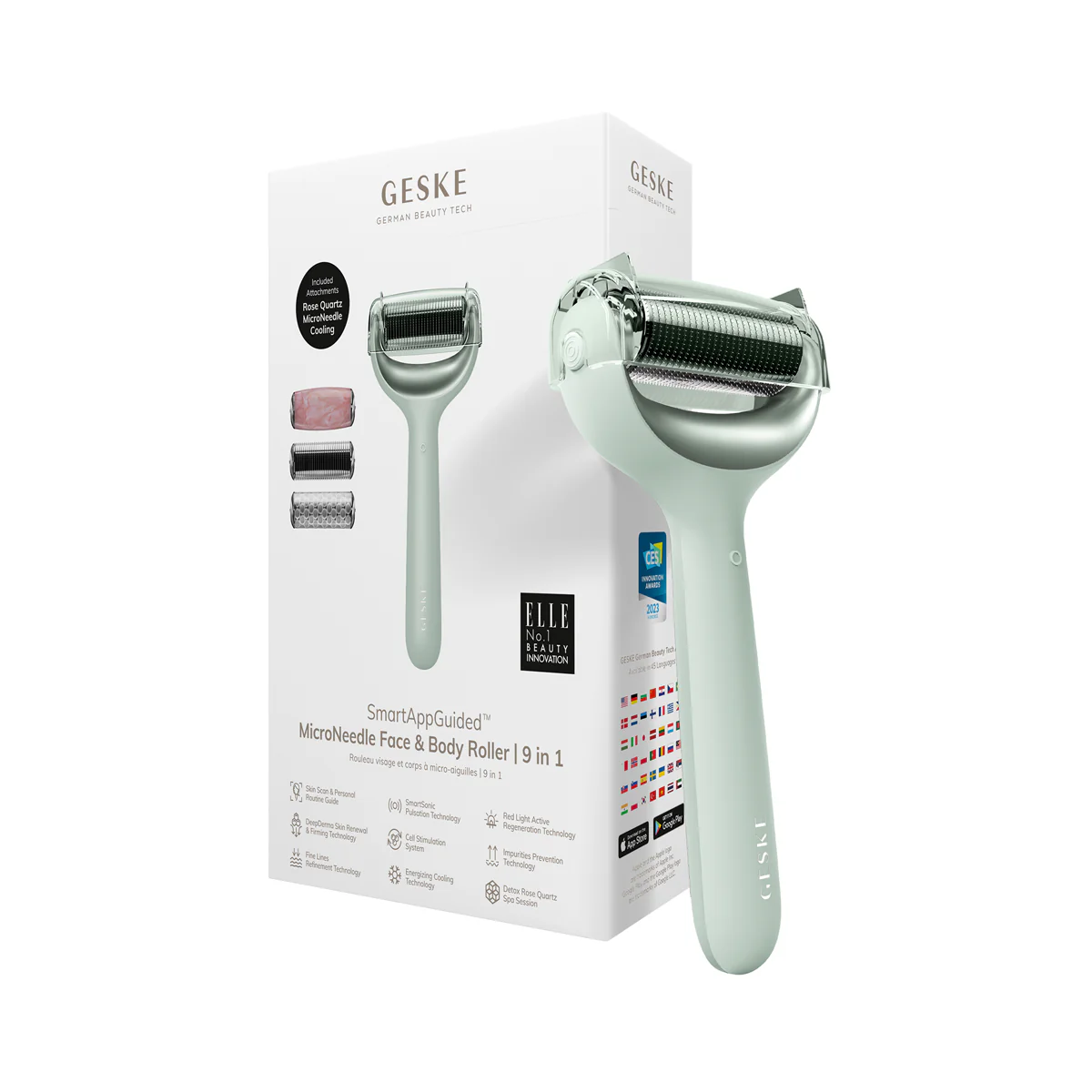 MicroNeedle pour visage et corps 9 en 1