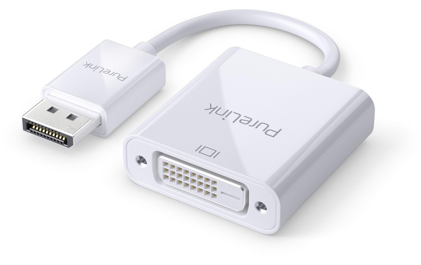 Adapter DisplayPort - DVI-DDisplayPort-Stecker auf DVI-Buchse