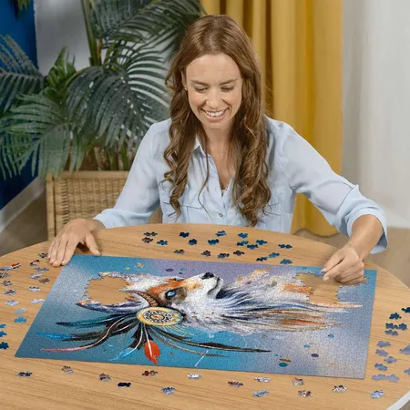 Ravensburger Puzzle - Boho Fuchs, 1000 Teile
