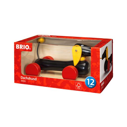 BRIO Dachsie Hund Trækdyr