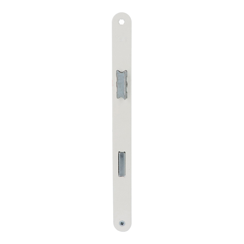 Yale insteekslot Wit A1353 Doorn 50mm, afgerond