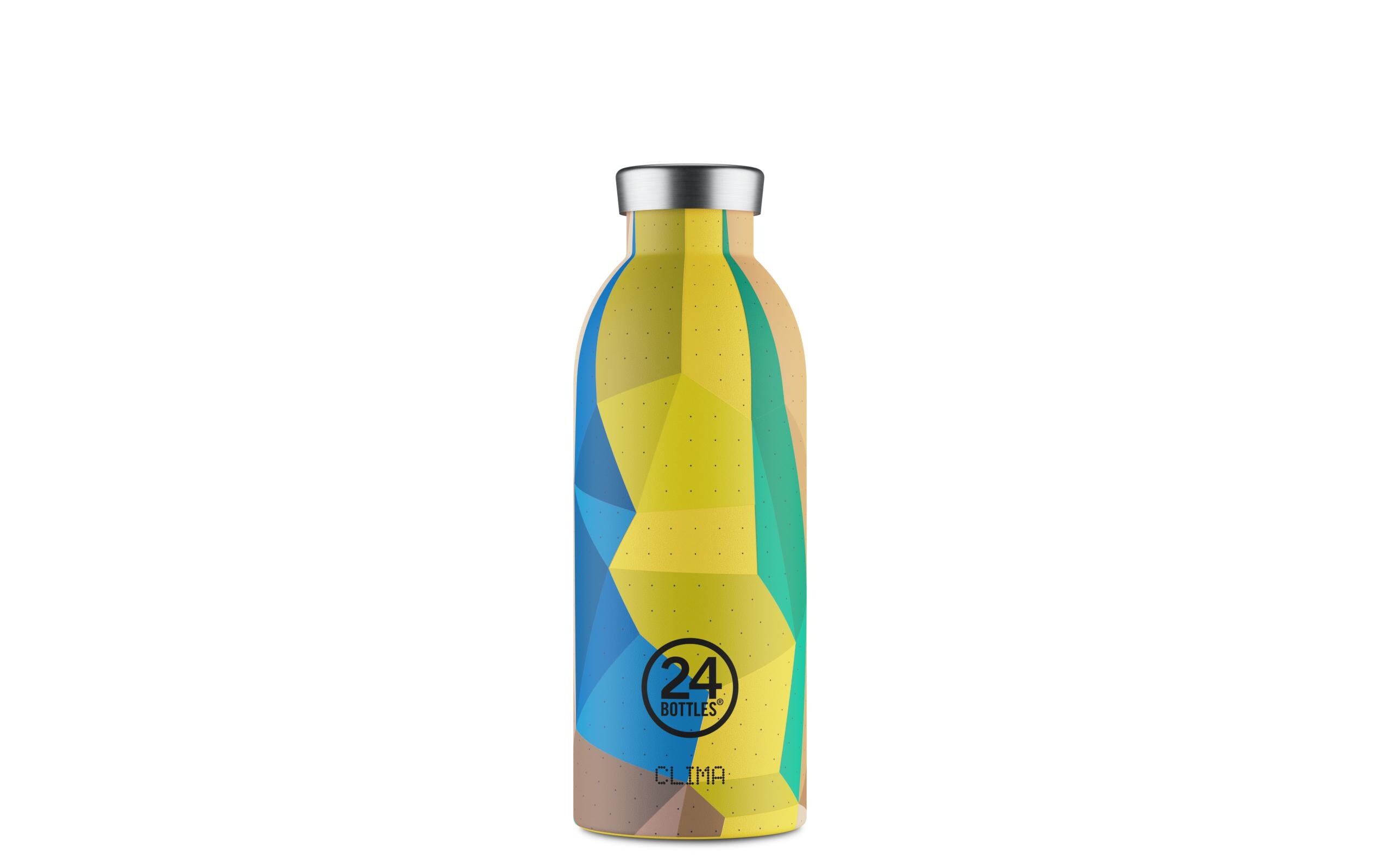 Thermosflasche Clima 500 ml, Yellow VertigoIsolierflasche mit doppelwandiger Edelstahlisolation
