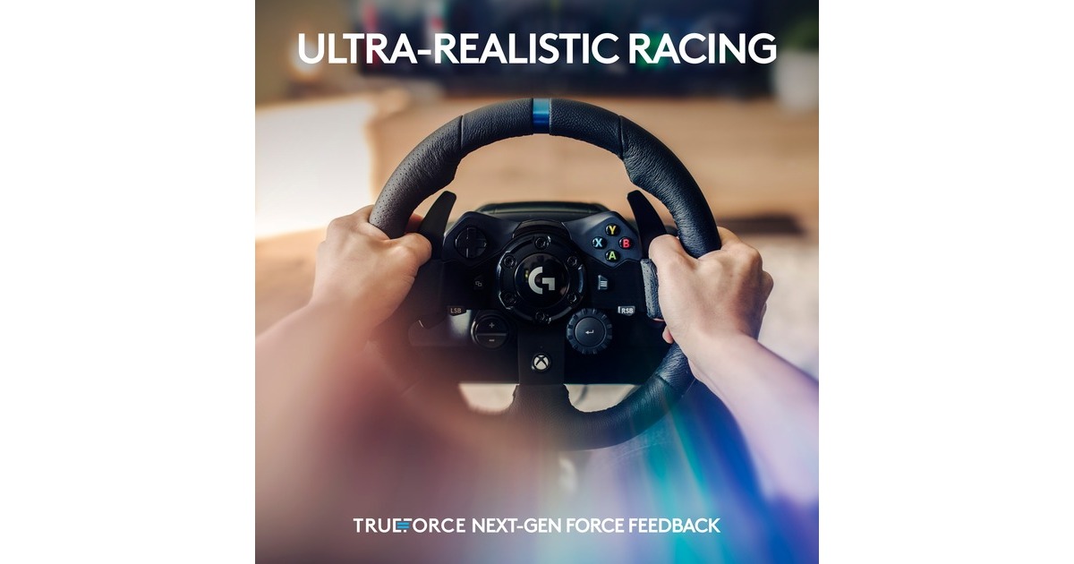 LogitechG923 TRUEFORCE stuur  (Zwart, Pc, Xbox One)
