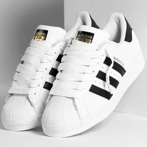 Baskets Superstar EG4958 Footwear White Core Black x Superlaced Gros Lacet Blanc