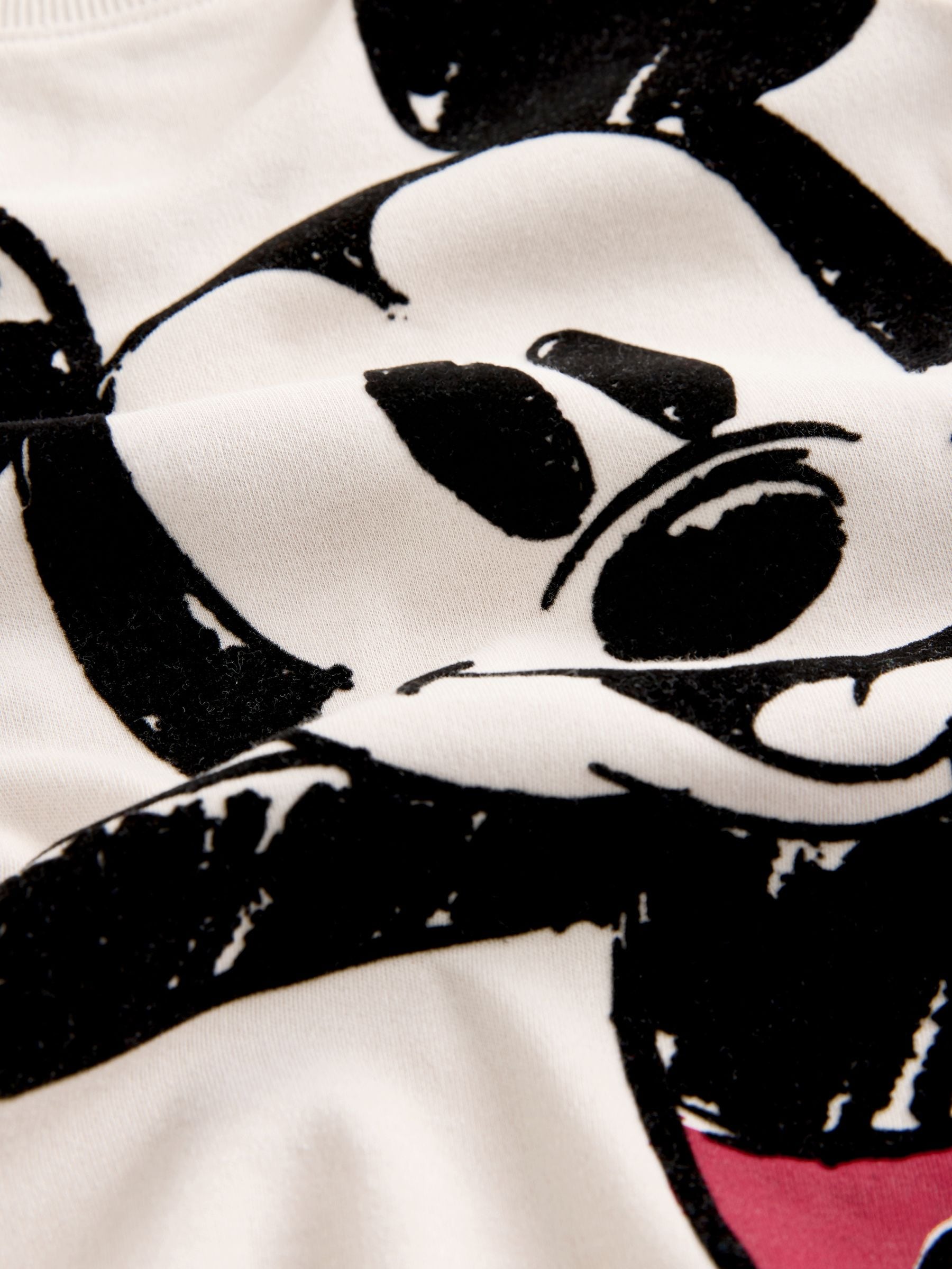 Blauw/ecru Mickey Mouse - Verpakking van 3 knusse pyjama's (9 mnd-10 jr)
