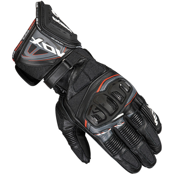 Ixon - Gants RS Replica Noir / Blanc / Rouge