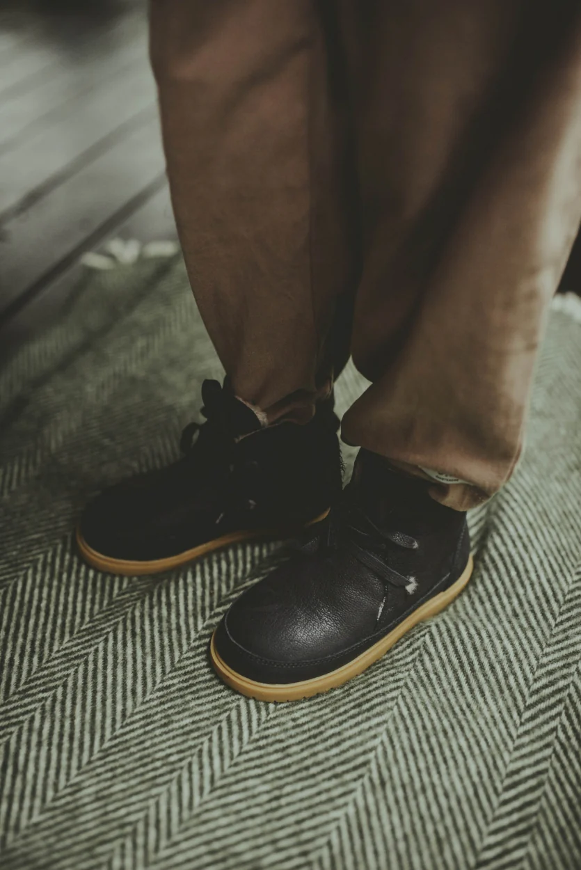 Buddy Boots | Navy Leather