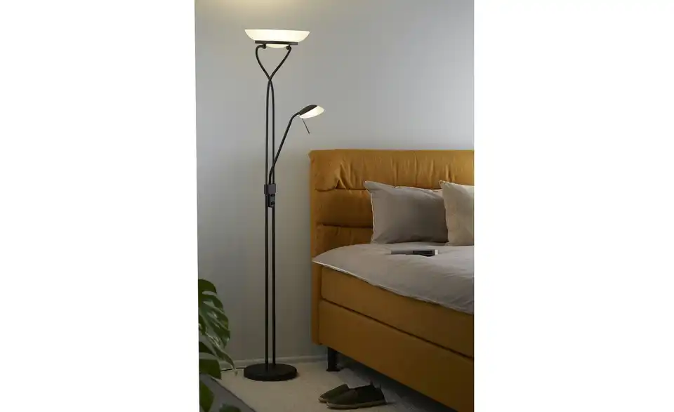 KHG LED Fluter 2-flammig lackiert, Rostrot