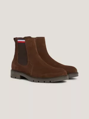 Botas Chelsea de camurça Signature Tape